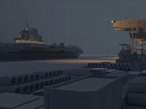 aircraft carrier 3D Model