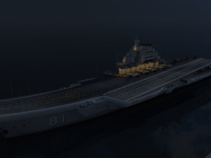aaircraft carrier 3Dモデル