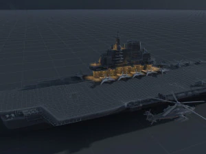aaircraft carrier 3D Model