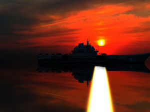 aircraft carrier 3D 模型