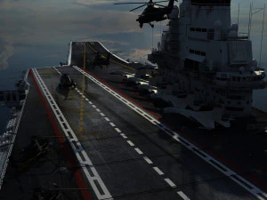 aircraft carrier 3D Model