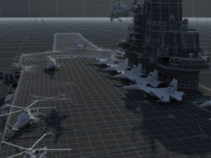 aircraft carrier 3D Model