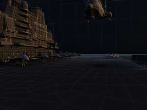 aircraft carrier Modèle 3D