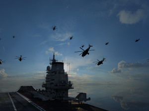 aircraft carrier Modèle 3D