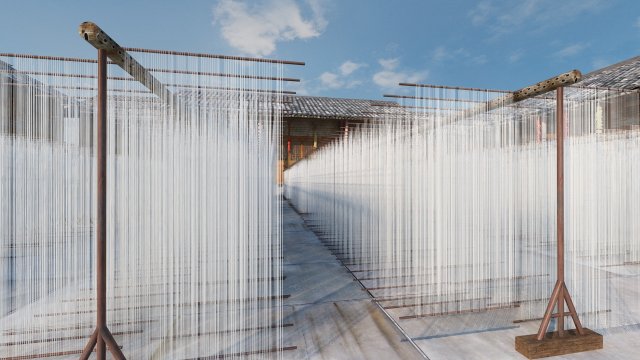 sun-dried noodles 3Dモデル .c4d .max .obj .3ds .fbx .stl .blend
