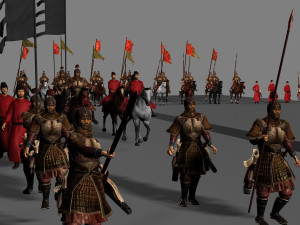 honor guard 3D Model