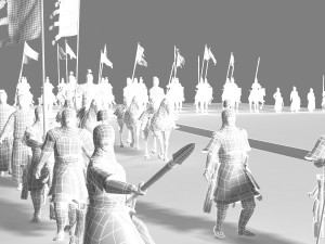 honor guard 3D Model