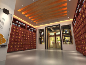 chinese medicine museum Modelo 3D