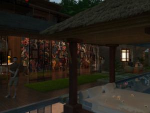 resort 3D 模型