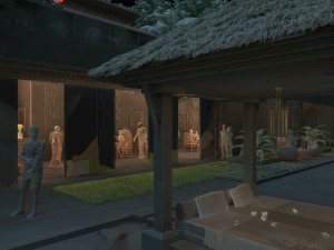resort 3D 模型