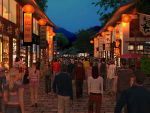 miao village 3D Model