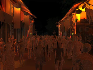miao village 3D Model