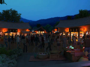 miao village 3D Model