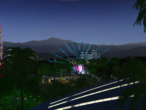 public park Modelo 3D