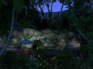 resort hot spring 3Dモデル