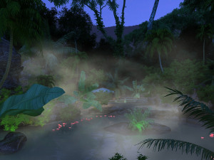 resort hot spring 3D 모델