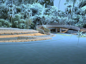 resort 3D Model