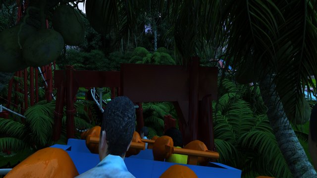 roller coaster 3D Model .c4d .max .obj .3ds .fbx .stl .blend