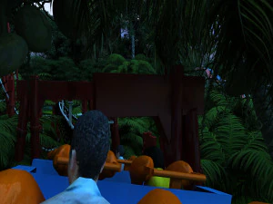 roller coaster 3D Model