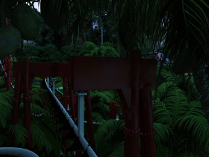 roller coaster 3D Model