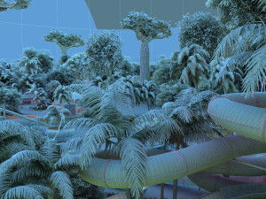 water park Model 3D