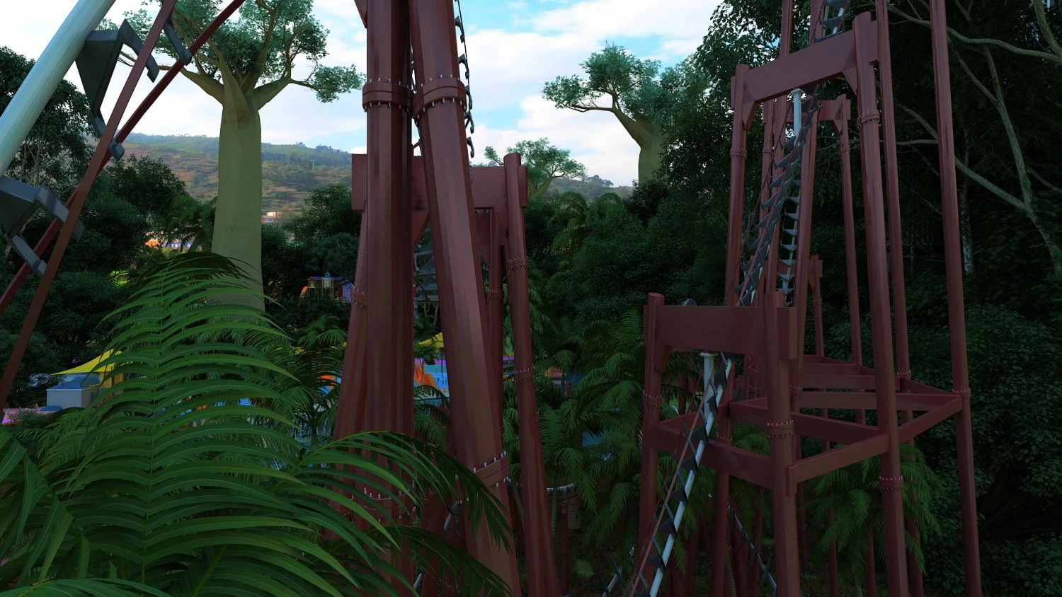 water park 3D Model .c4d .max .obj .3ds .fbx .stl .blend 