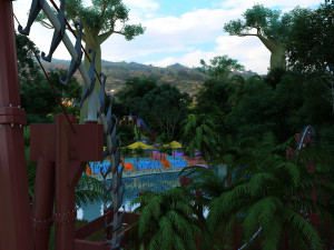 water park Model 3D