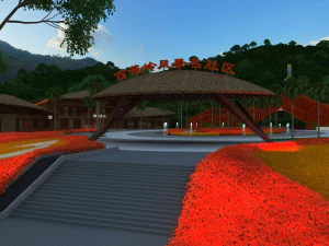 scenic area 3D Model
