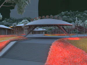 scenic area 3D Model