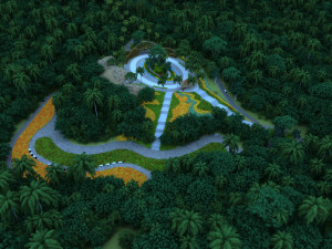scenic area Model 3D