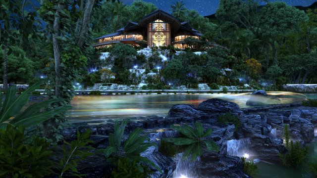 scenic area Modelo 3D .c4d .max .obj .3ds .fbx .stl .blend 