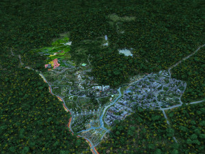 scenic area 3Dモデル