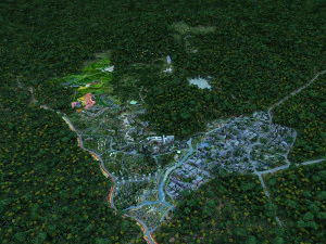 scenic area 3D Model