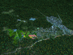 scenic area 3Dモデル