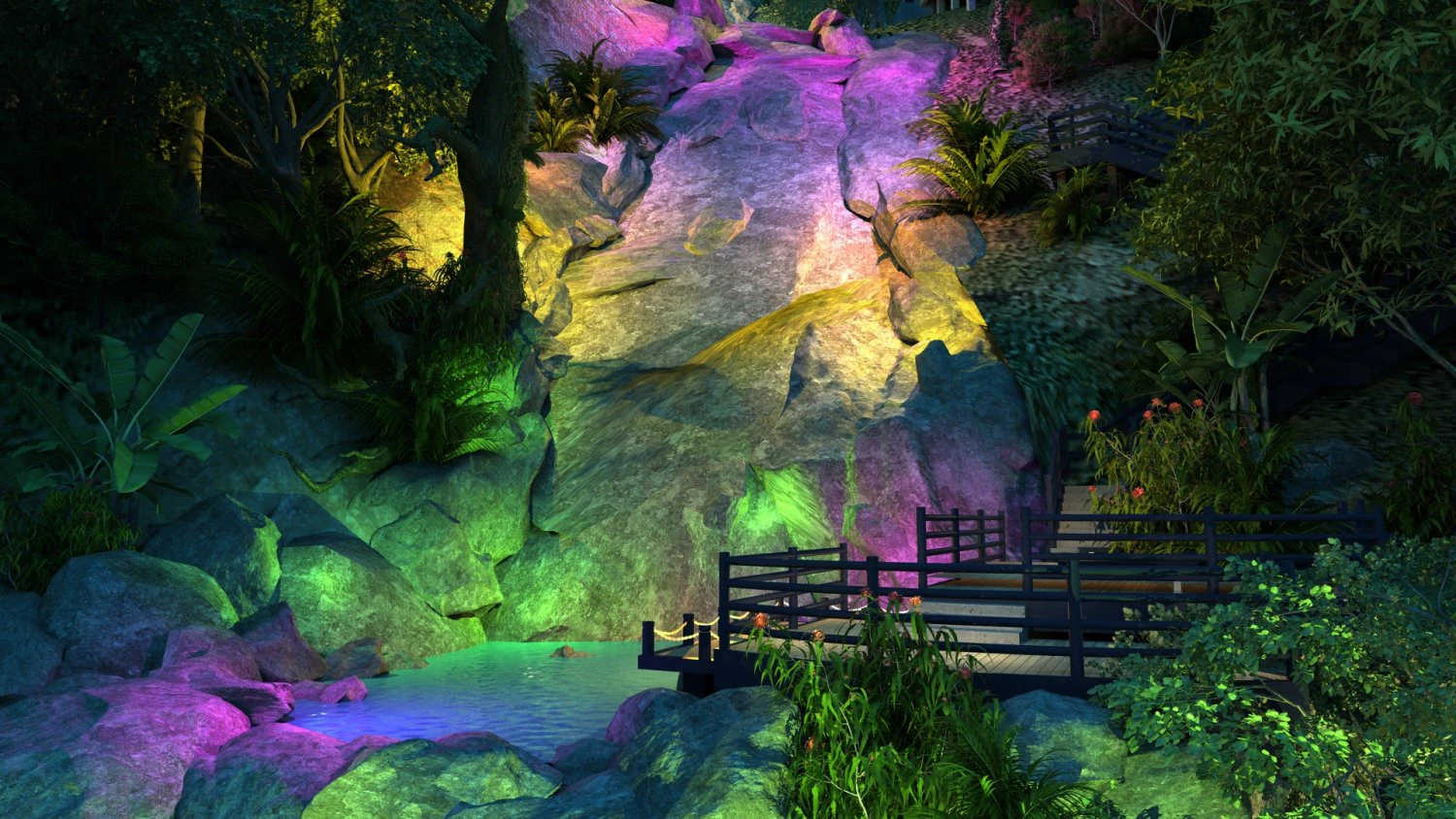scenic area 3D Model .c4d .max .obj .3ds .fbx .stl .blend 