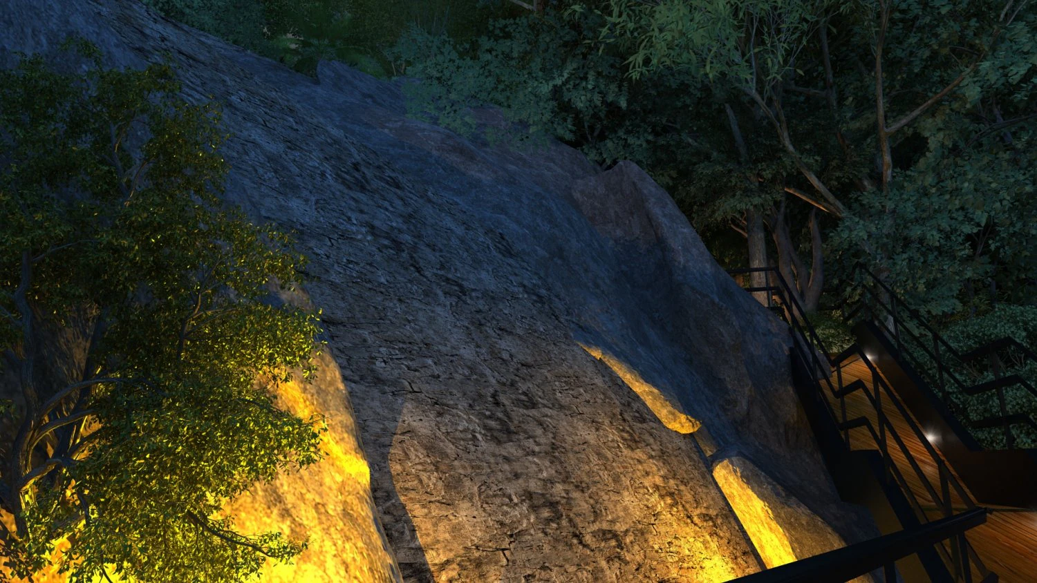 scenic area 3D Model .c4d .max .obj .3ds .fbx .stl .blend