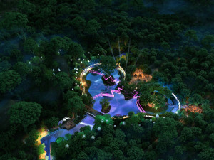 scenic area Model 3D