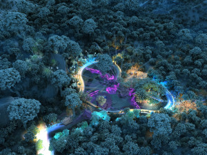 scenic area Model 3D