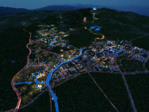 scenic area 3D Model