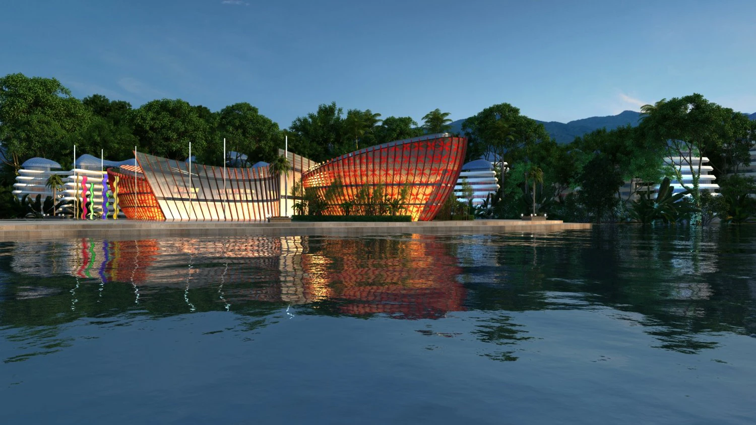 scenic area 3D Model .c4d .max .obj .3ds .fbx .stl .blend 