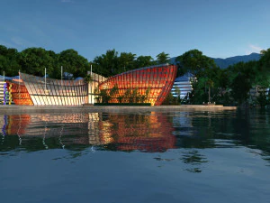 scenic area 3D Model