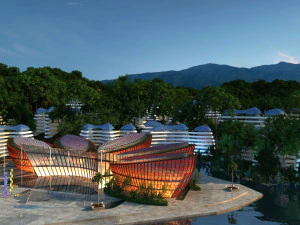 scenic area 3D Model