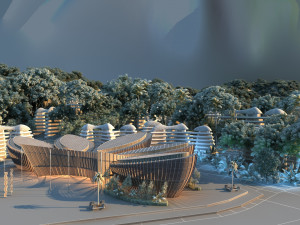 scenic area 3D 模型