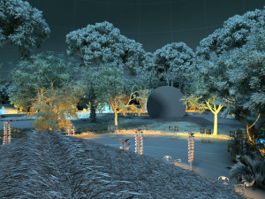 scenic area Modèle 3D
