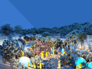 scenic area 3D Model