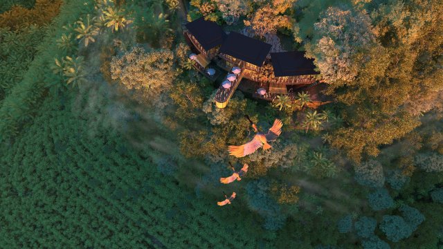 scenic area 3D 模型 .c4d .max .obj .3ds .fbx .stl .blend 
