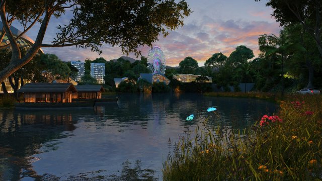 music park 3D Model .c4d .max .obj .3ds .fbx .stl .blend 