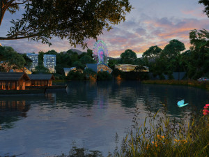 music park 3D Model