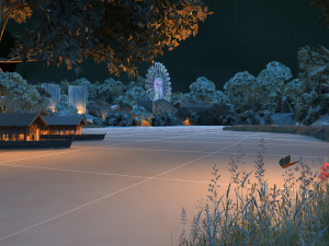 music park 3D Model