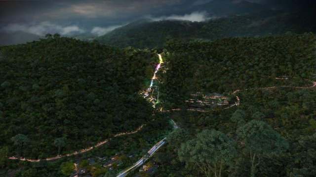 scenic area 3D 模型 .c4d .max .obj .3ds .fbx .stl .blend